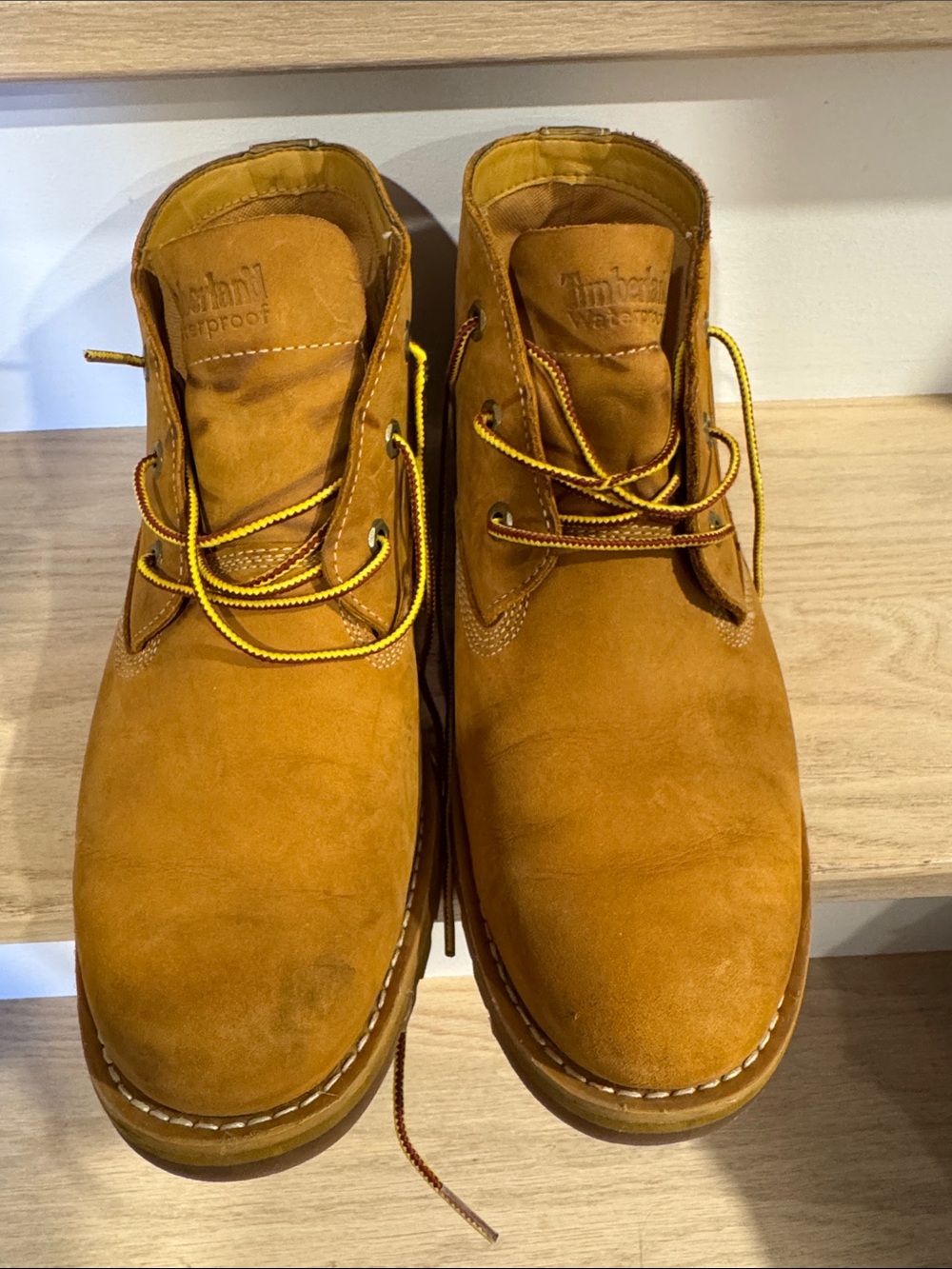 Timberland Men’s Waterproof Larchmont Chukka Boots Wheat